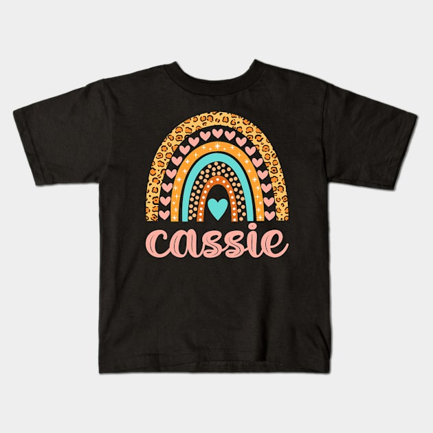 Cassie Name Cassie Birthday Kids T-Shirt by CreativeShirt